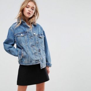 Den­im Jack­et In Blue