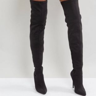 Black Heeled Boots