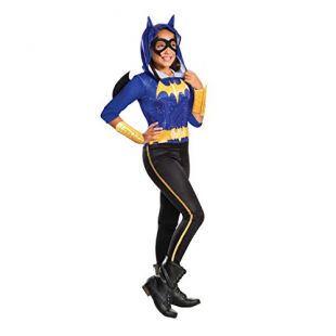 Rubie´s Batgirl Costume, Kids DC Super Hero Girls Outfit, Medium, Age 5 - 7 years, HEIGHT 4’ 2” - 4’ 6”