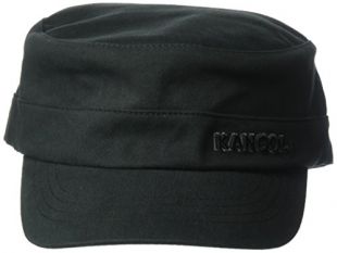 Kangol Herren Cotton Twill Army Cap Mütze, schwarz, XX-Large