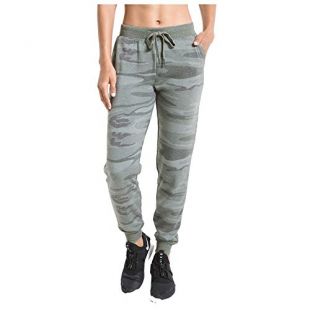 Z SUPPLY Women's The Loft Fleece Camo Jogger Pant