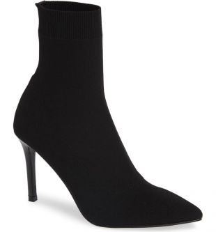 Heel Boot In Black