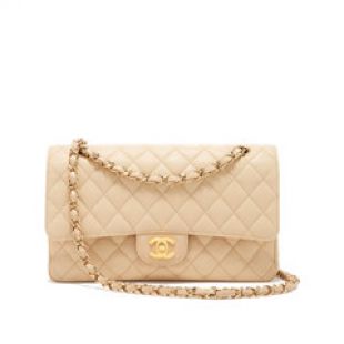 Chanel - Beige Flap Bag