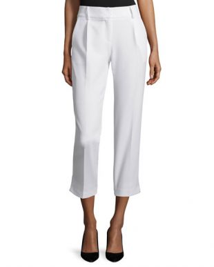 Milly - White Cady Pants