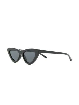 Black Cat Eye Sun­glass­es