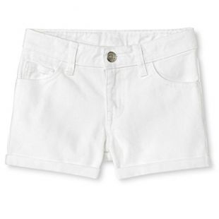 Cherokee Two Pack of Girls White Denim Jean Shorts