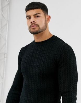 ASOS DESIGN - Black Sweaters