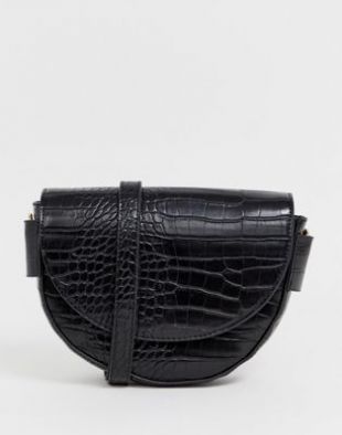 Black Croc Bag