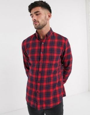 New Look - Chemise à carreaux - Rouge | ASOS