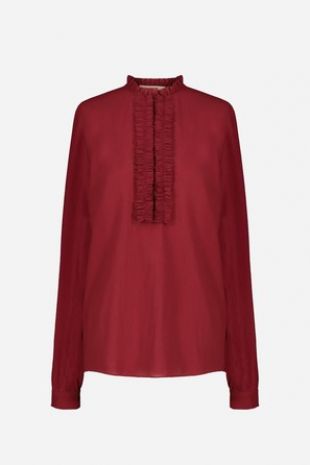 Blouse  en crepe de coton ,