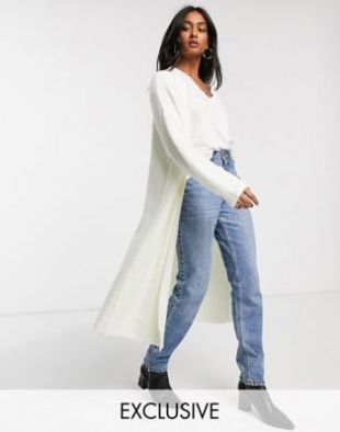 Micha Lounge - Long cardigan luxueux | ASOS