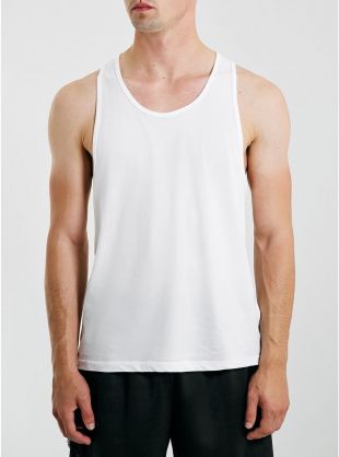 Topman - White Tank Top