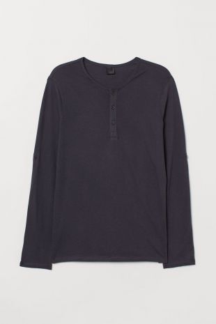 H&M - Black Jersey T-shirt