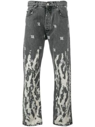 MIS BHV - Black Den­im Trousers