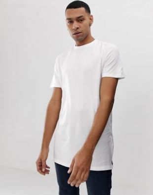 White T-shirt Long