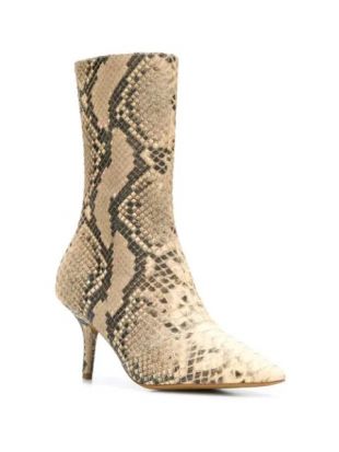Faux Snake Effect Boots