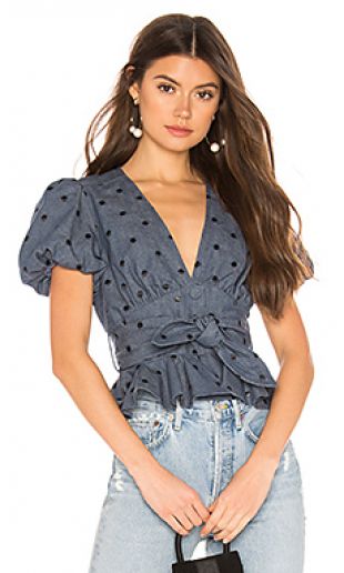 Denim Top Blue