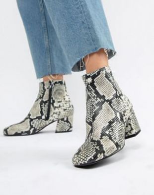 ALDO - Piella - Bottines imprimé serpent | ASOS