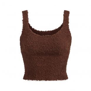 Cozy Knit Tank in Cocoa
