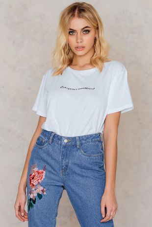 Milenalesecret Tee Blanc