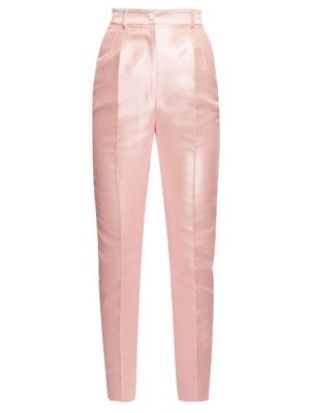 Pantalon ajusté taille haute en mikado | Dolce & Gabbana | MATCHESFASHION FR