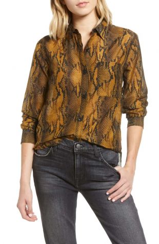 Snake Print Shirt