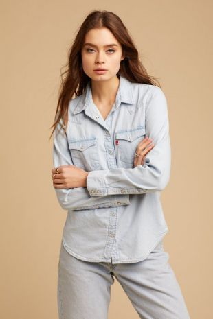 Blue Denim Shirt