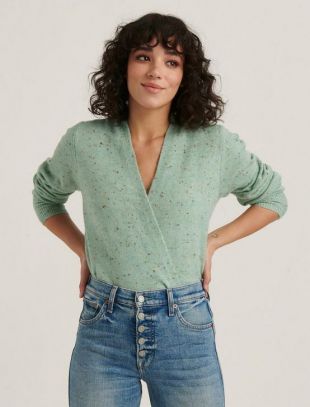 Blue Rhinestone Wrap top worn by Gabriella Montez (Vanessa Hudgens