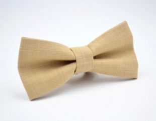 Noeud papillon pour homme en lin Beige, Mens noeud papillon, noeud kaki, Tan noeud papillon, noeud mariage, garçons d’honneur noeud papillon