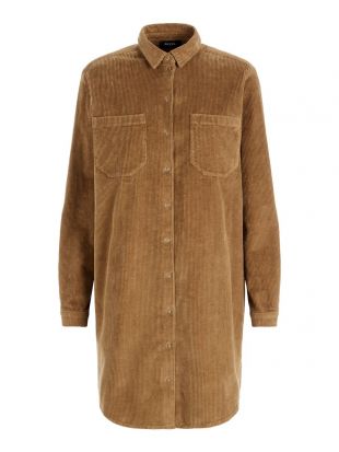 PIECES VELOURS CÔTELÉ ROBE-CHEMISE