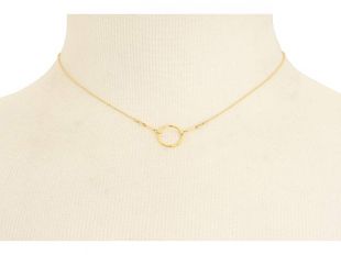 Gold Ring Necklace