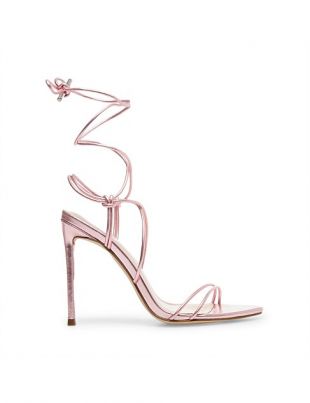 Pink Metallic Heels