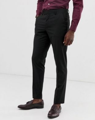 ASOS DESIGN - Pantalon de costume slim - Noir | ASOS