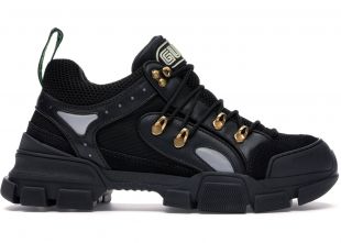 Gucci Flashtrek SEGA Black Leather