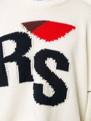 Raf Simons Pull Ample En Maille - Farfetch