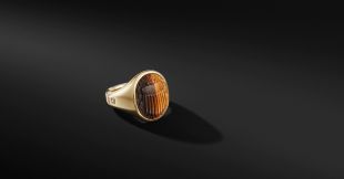 Petrvs Scarab Signet Ring