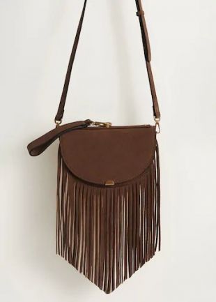 Fringed Leather Bag