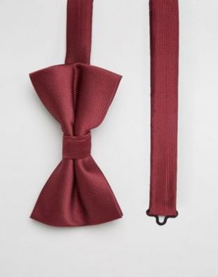 ASOS DESIGN - Nœud papillon - Bordeaux | ASOS