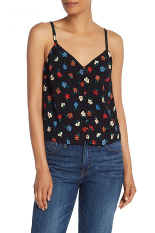 Madewell - Floral Button Down Camisole Top