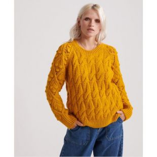 Pull en maille torsadée Sophie Ann