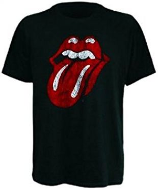 The Rolling Stones Classic Tongue T shirt noir L