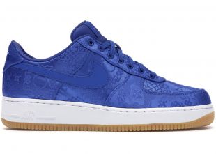 Air Force 1 Low CLOT Blue Silk