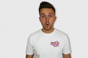 T-SHIRT blanc ROAD TO FESTIVAL - #Teamkstyle