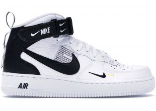 Nike - Air Force 1 Mid Utility White Black