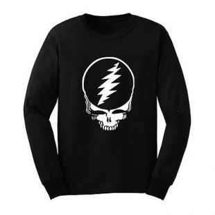 Loo Show Mens Grateful Dead Steal Your Face Long Sleeve T-Shirts Casual Men Tee | eBay