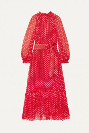 Ninety-Six Polka-Dot Dress