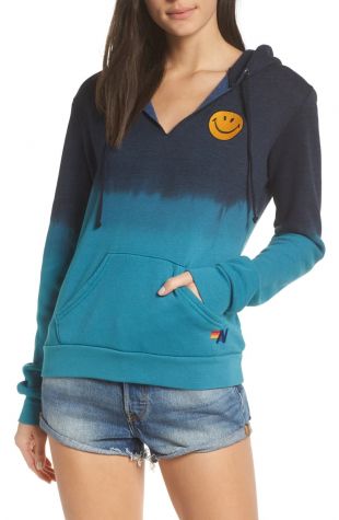 Nation Faded Smile Hoodie