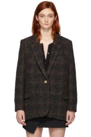 Khaki Wool Korix Blazer