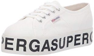 Superga Women's 2790 COTW Outsole Lettering Sneaker