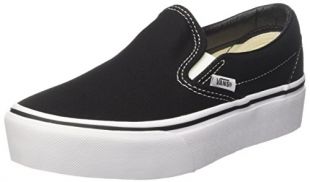 Vans Classic Slip-on Platform, Zapatillas sin Cordones para Mujer